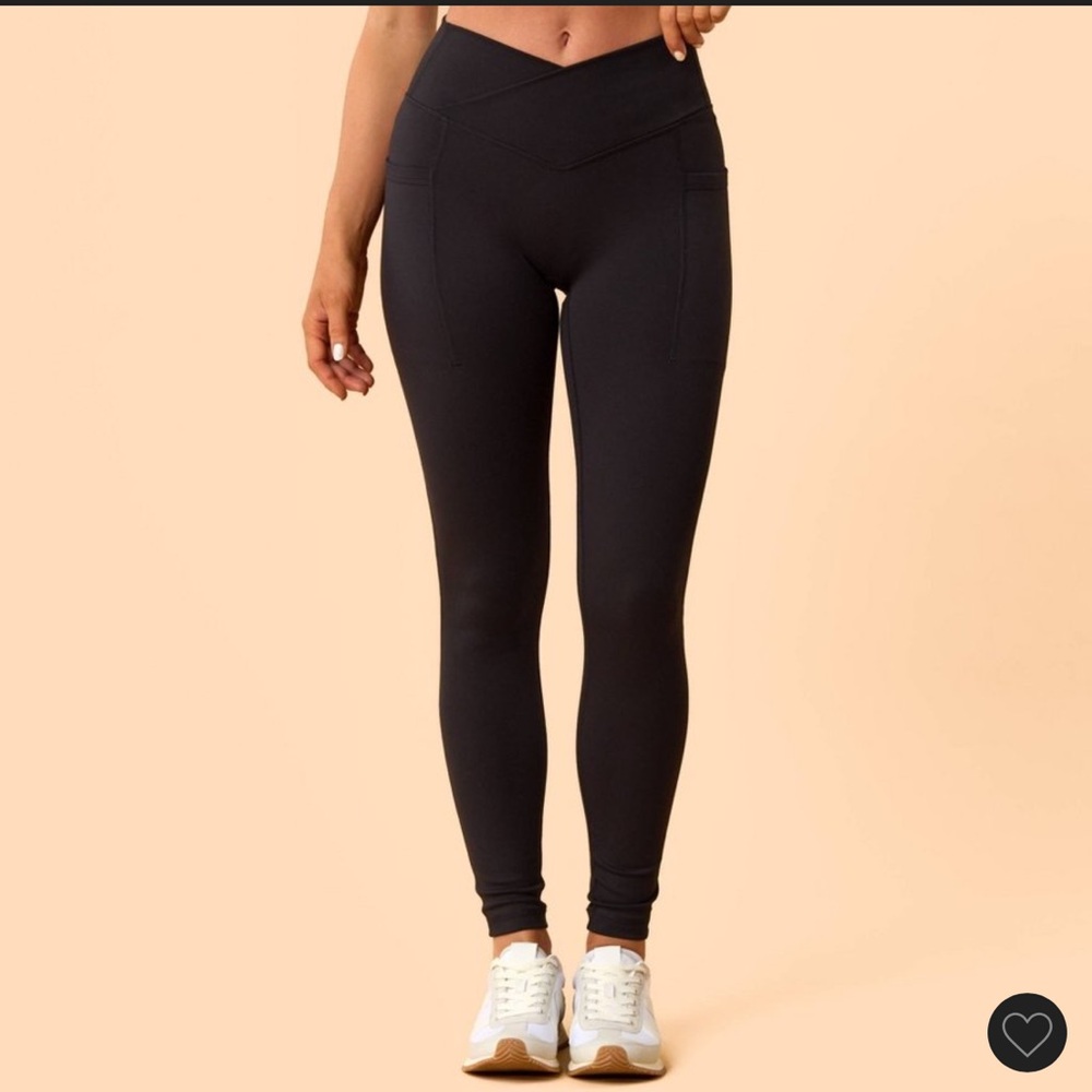 Blogilates Crisscross High Rise Leggings w/ Pockets